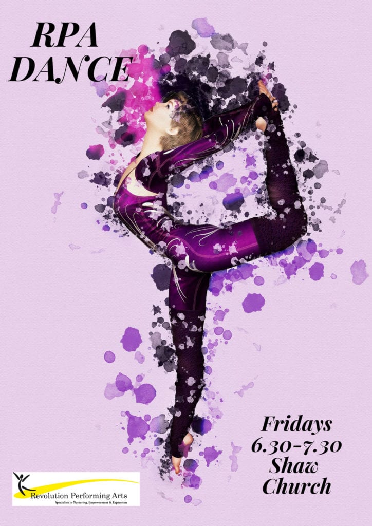  ✨**FREE TRIAL** LAUNCHING BRAND NEW RPA DANCE FOR 8-16 YEAR OLDS WITH JADE – FRIDAY 23RD NOVEMBER – 6.30 – 7.30 ✨